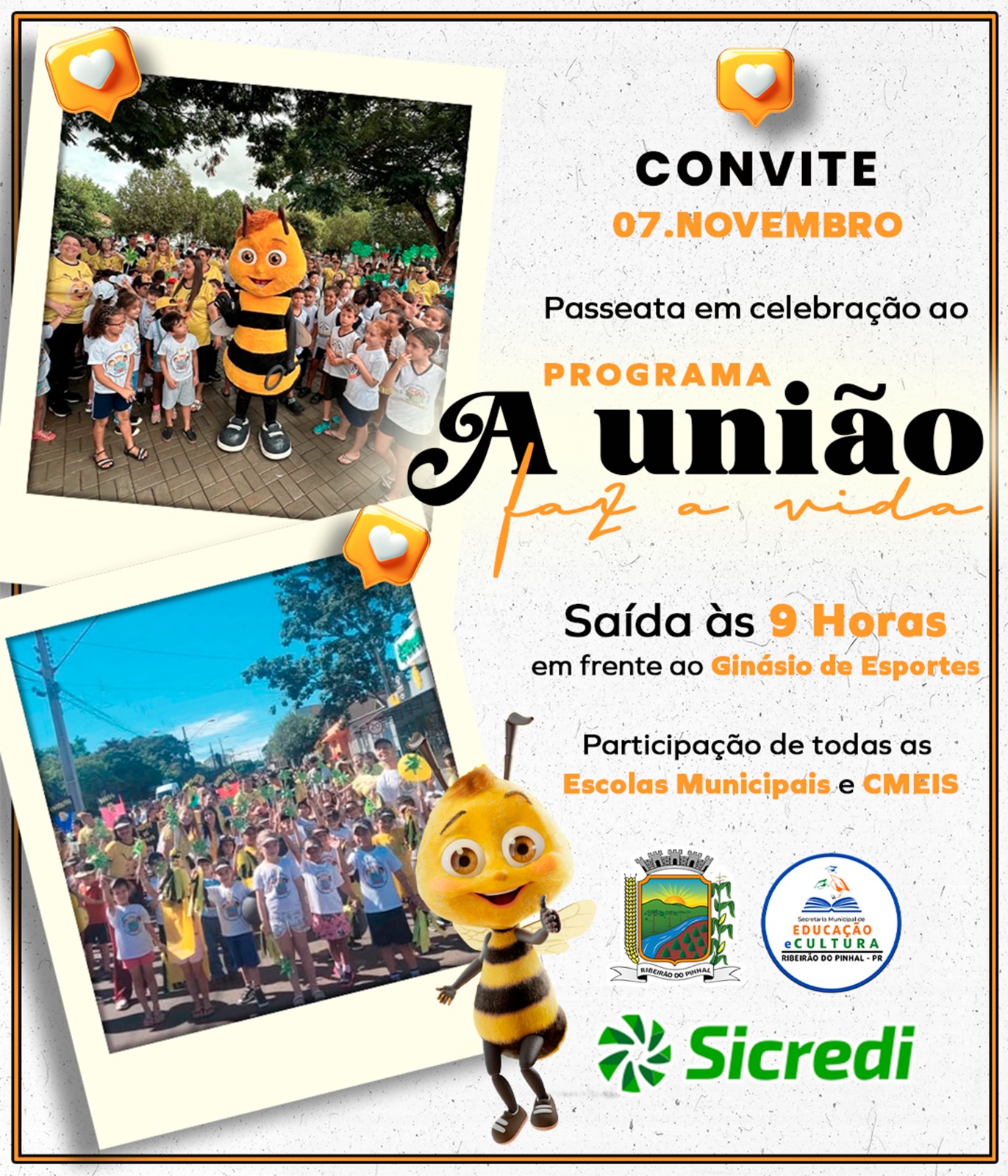 Passeata Programa A União Faz A Vida